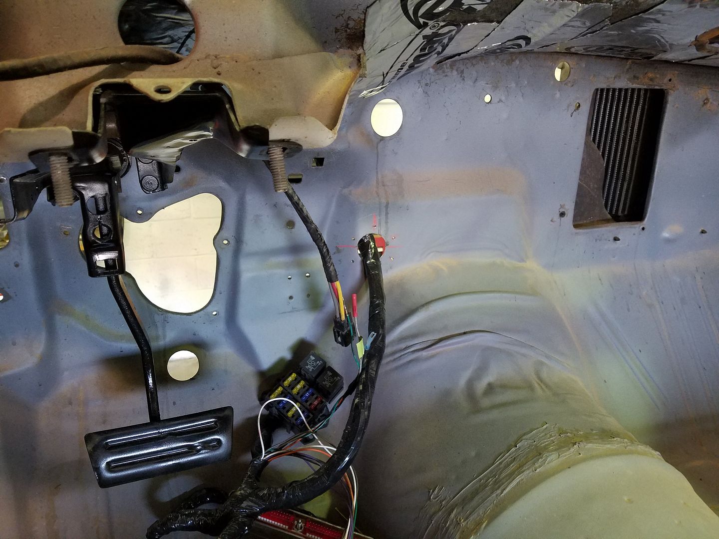 Main Harness through firewall location? - Chevelle Tech 1969 mustang fuse panel diagram 